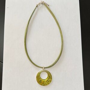Fun Green Necklace